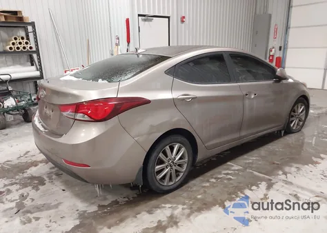 2015 Hyundai Elantra Se from USA, damaged, VIN 5NPDH4AE0FH613243